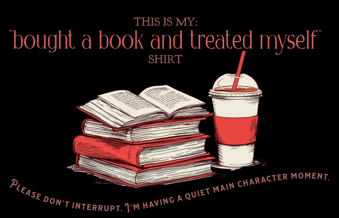 Bought a Book - Oversized T-Shirt