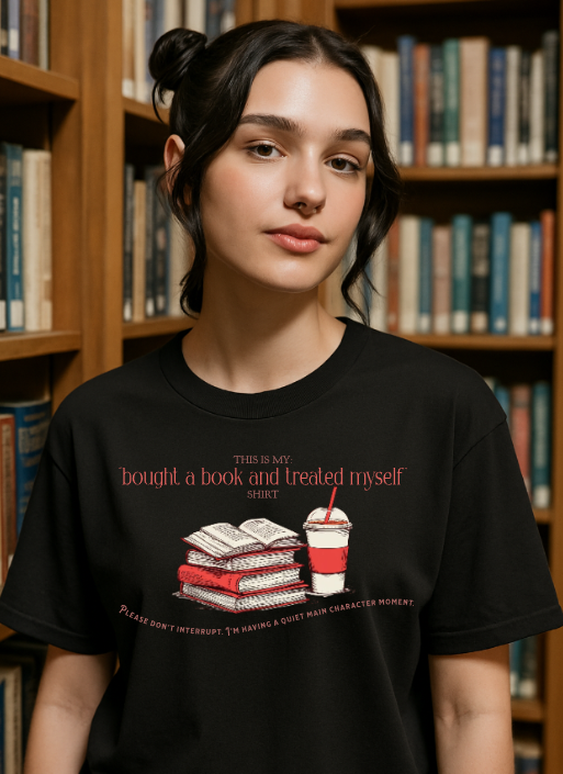 Bought a Book - Oversized T-Shirt