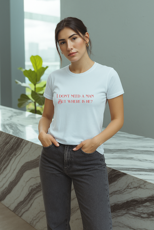 I don't need a man - T-Shirt